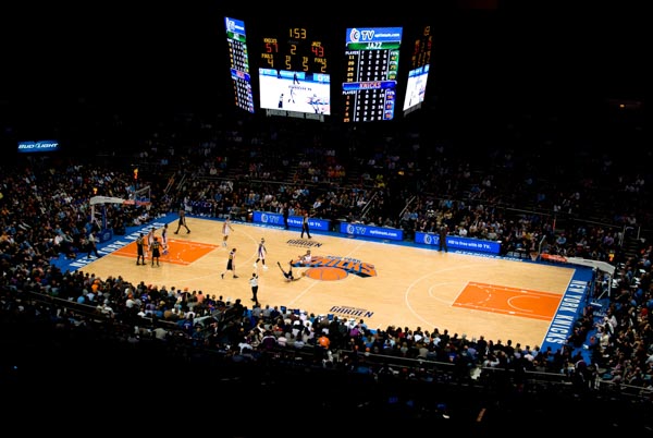 New York Knicks Madison Square Garden list top 20 wertvollste Klubs New York Knicks Madison Square Garden